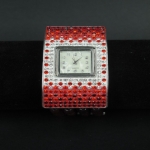 水晶手錶(手鏈) Red